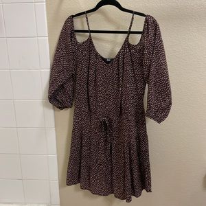 Paige Burgundy Dress